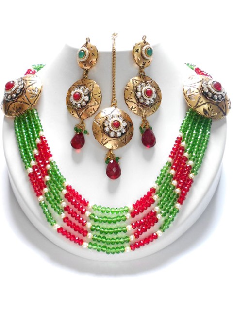 Rajwadi Jewelry Set